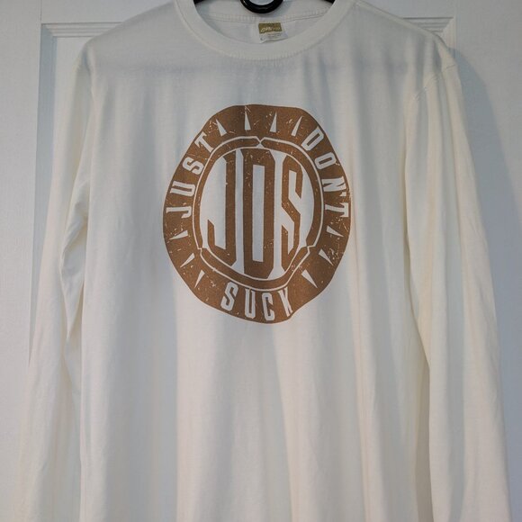 ONNO Bamboo Long Sleeved T-Shirt Natural Men's - Picture 1 of 5